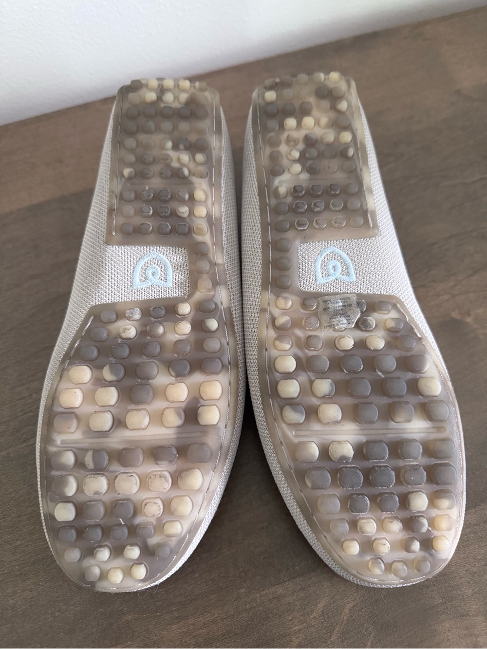 Rothy’s Driver Loafers in Light Gray - Picture 3 of 3